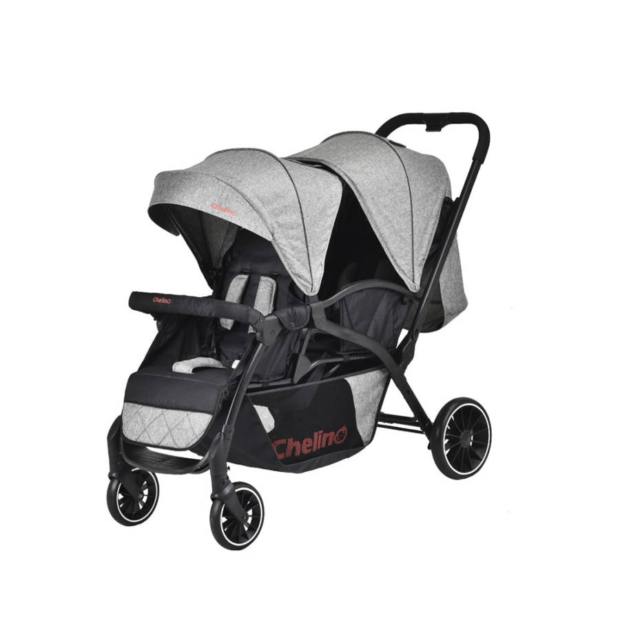 Chelino Tandem Twin Stroller Product View The Baby Shoppe